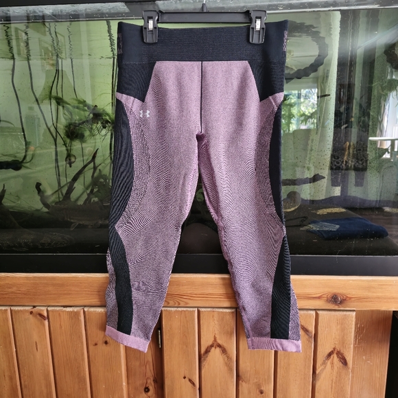 🩵 B2G1 EUC women's crop capris active running compression - Picture 1 of 3